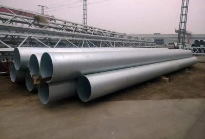 galvanized mid steel pipe