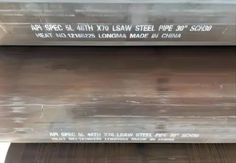 API 5L X70 pipe API 5L X70 pipe