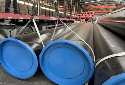 black coated steel pipe