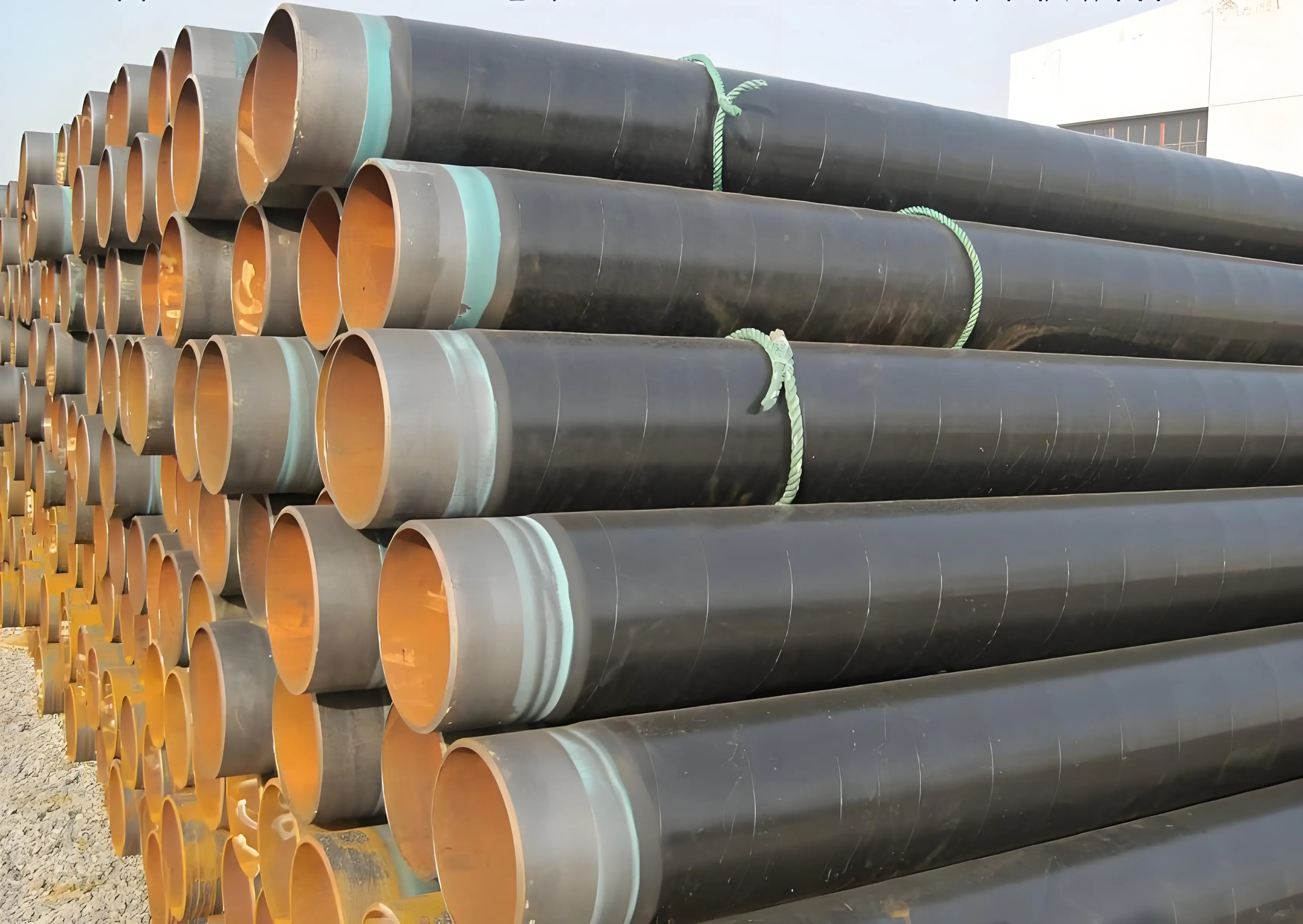 3PE coating steel pipe 3PE coating steel pipe